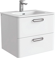 Iddis Тумба с раковиной Brick 60 белая